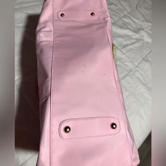 Stoney Clover Lane Disney Duffle Bag Pink & Pearls